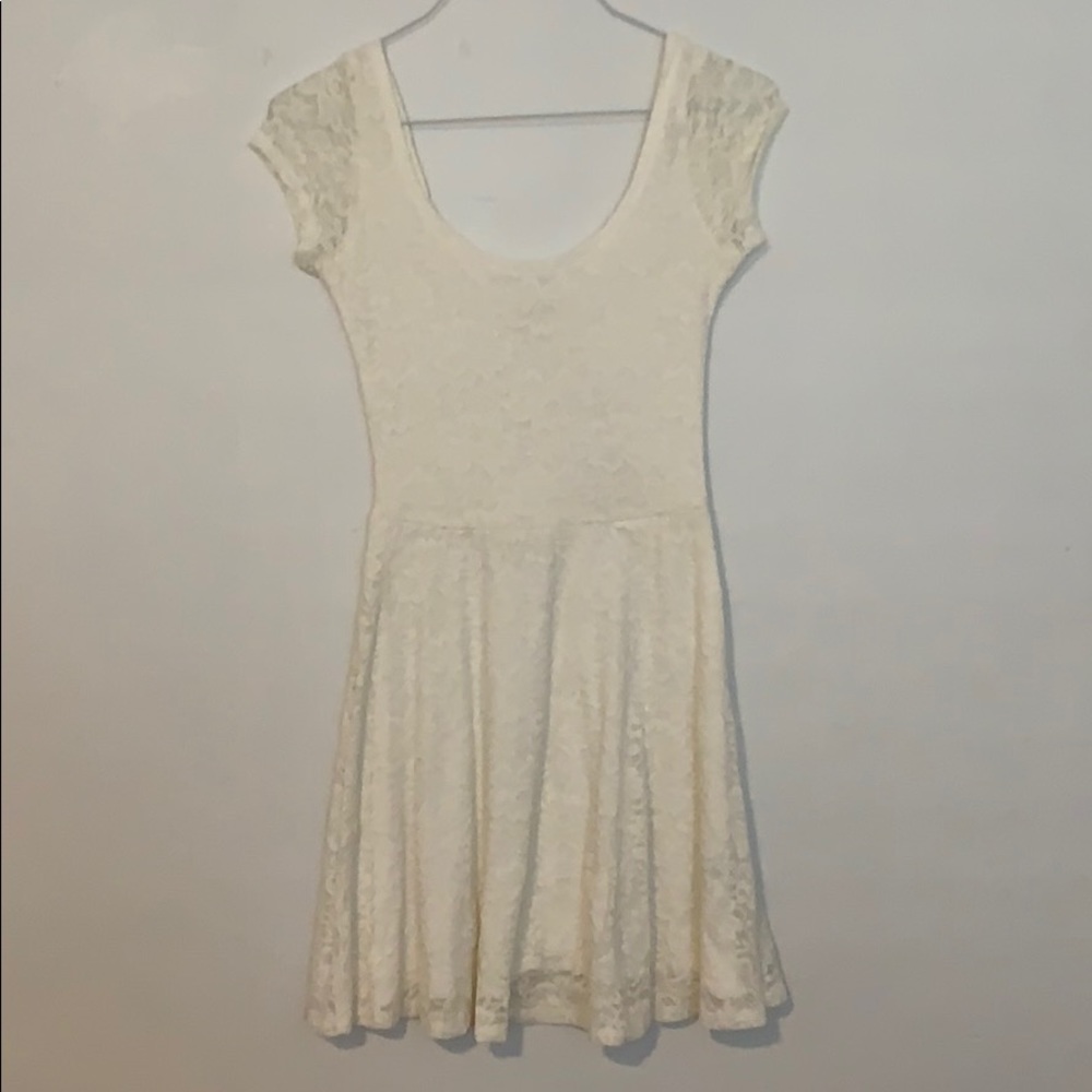 Abercrombie & fitch white dress